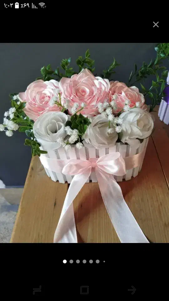 گل روبانی|گل مصنوعی|یزد, |دیوار