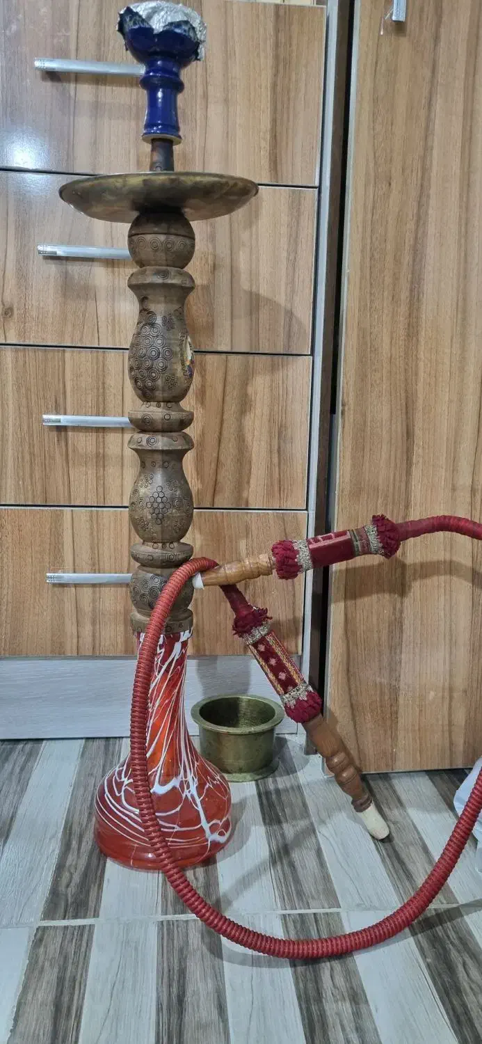 قلیان قهوه خانه ای دو سیب|کلکسیون و سرگرمی|نهاوند, |دیوار