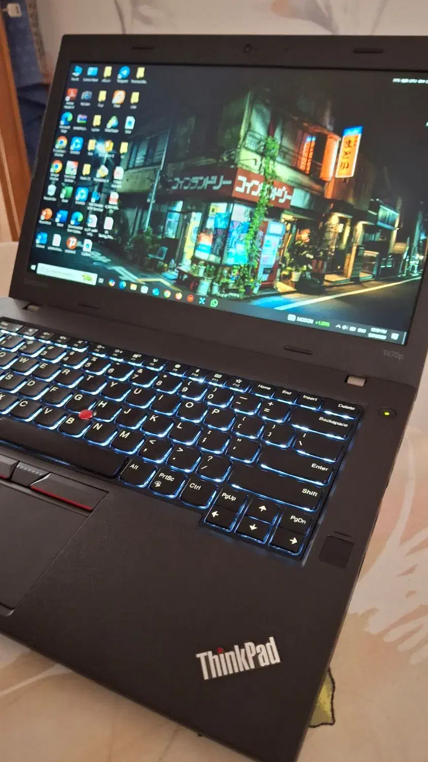 لپتاپ ۱۴ اینچی لنوو thinkpad t470p گرافیک دار|رایانه همراه|بروجرد, |دیوار