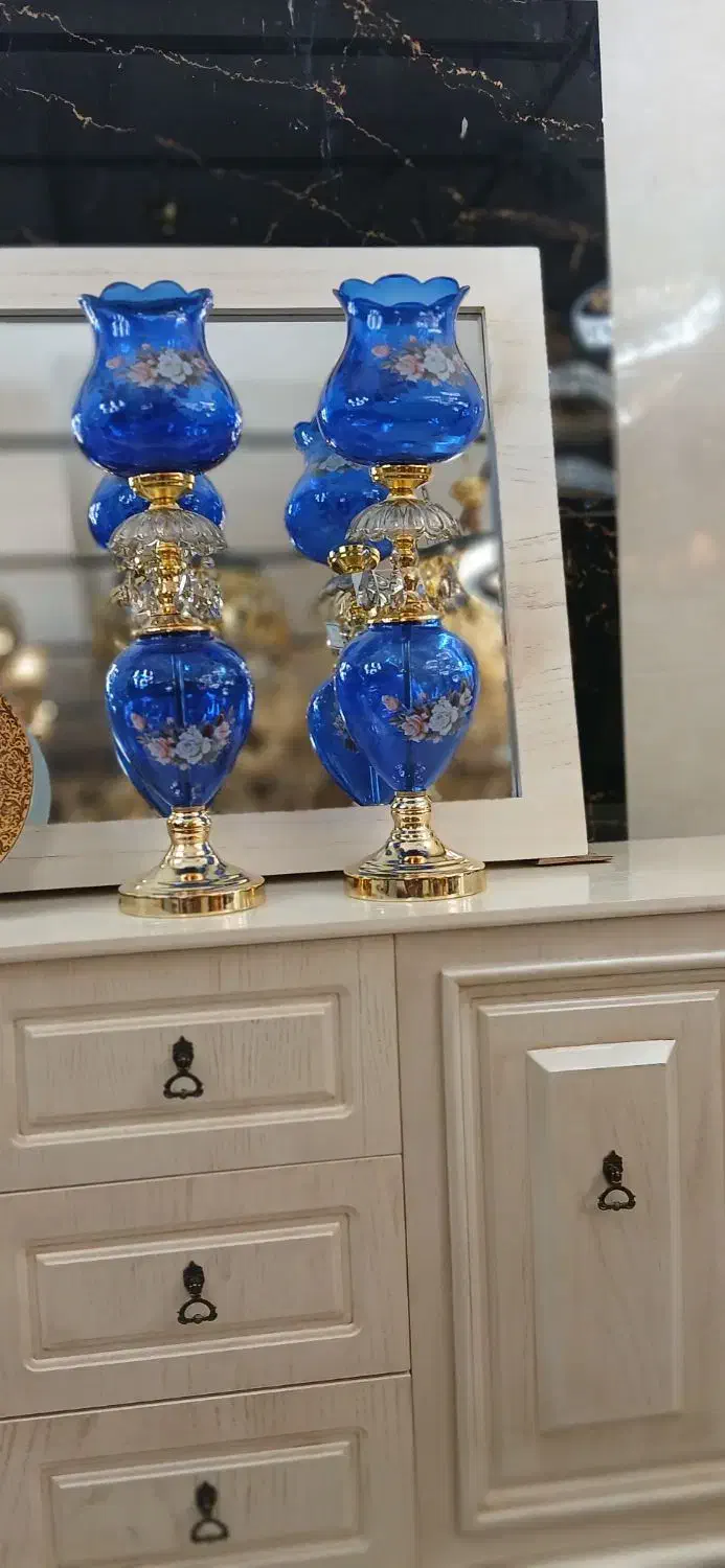 شمعدان  اباژور|چراغ خواب و آباژور|مشهد, حضرت حجت|دیوار