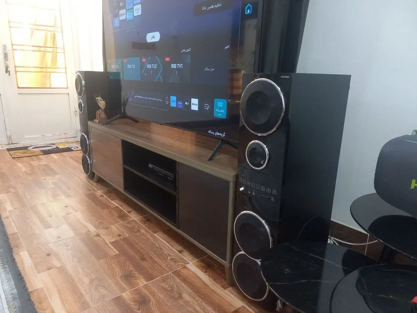 اسپیکر جفتی میکرلب|سیستم صوتی خانگی|دوگنبدان, |دیوار