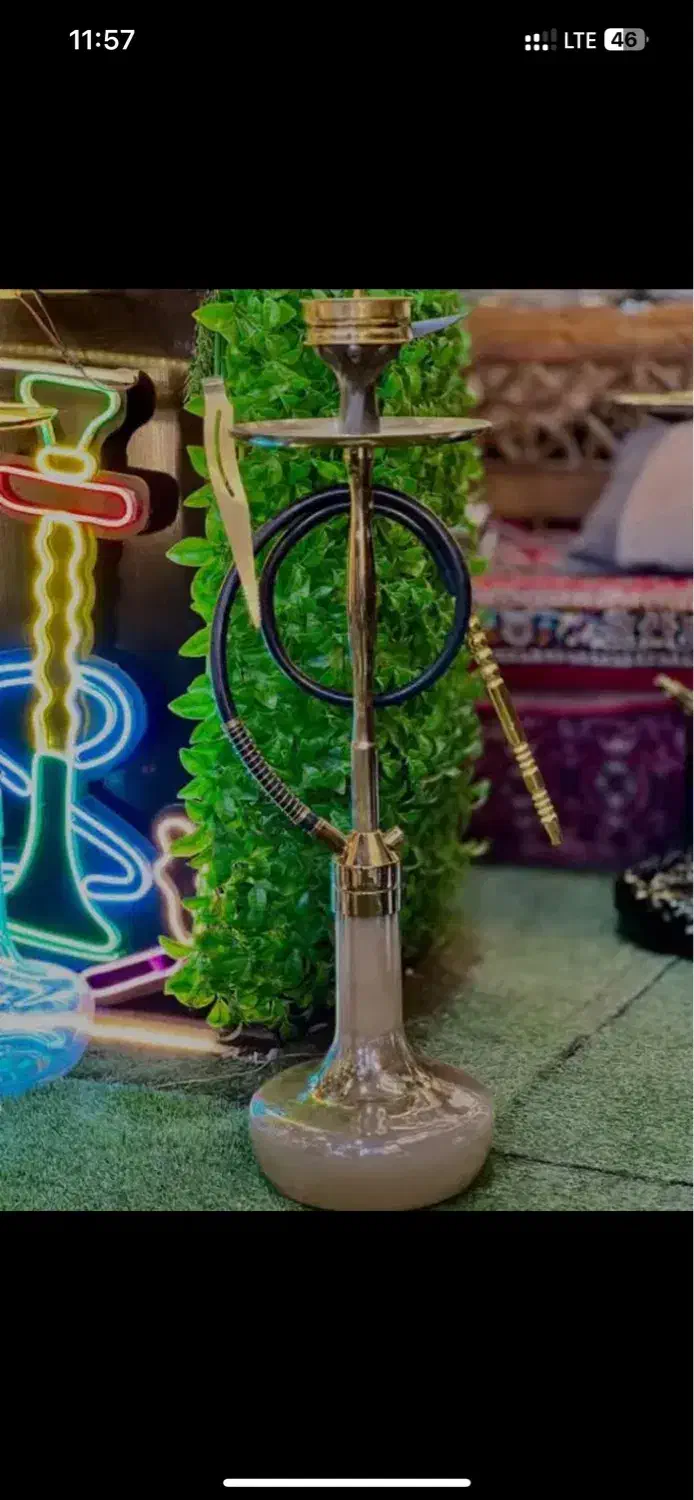 قلیان کرنو گرد شنی|صنایع دستی و سایر لوازم تزئینی|تهران, ابوذر|دیوار