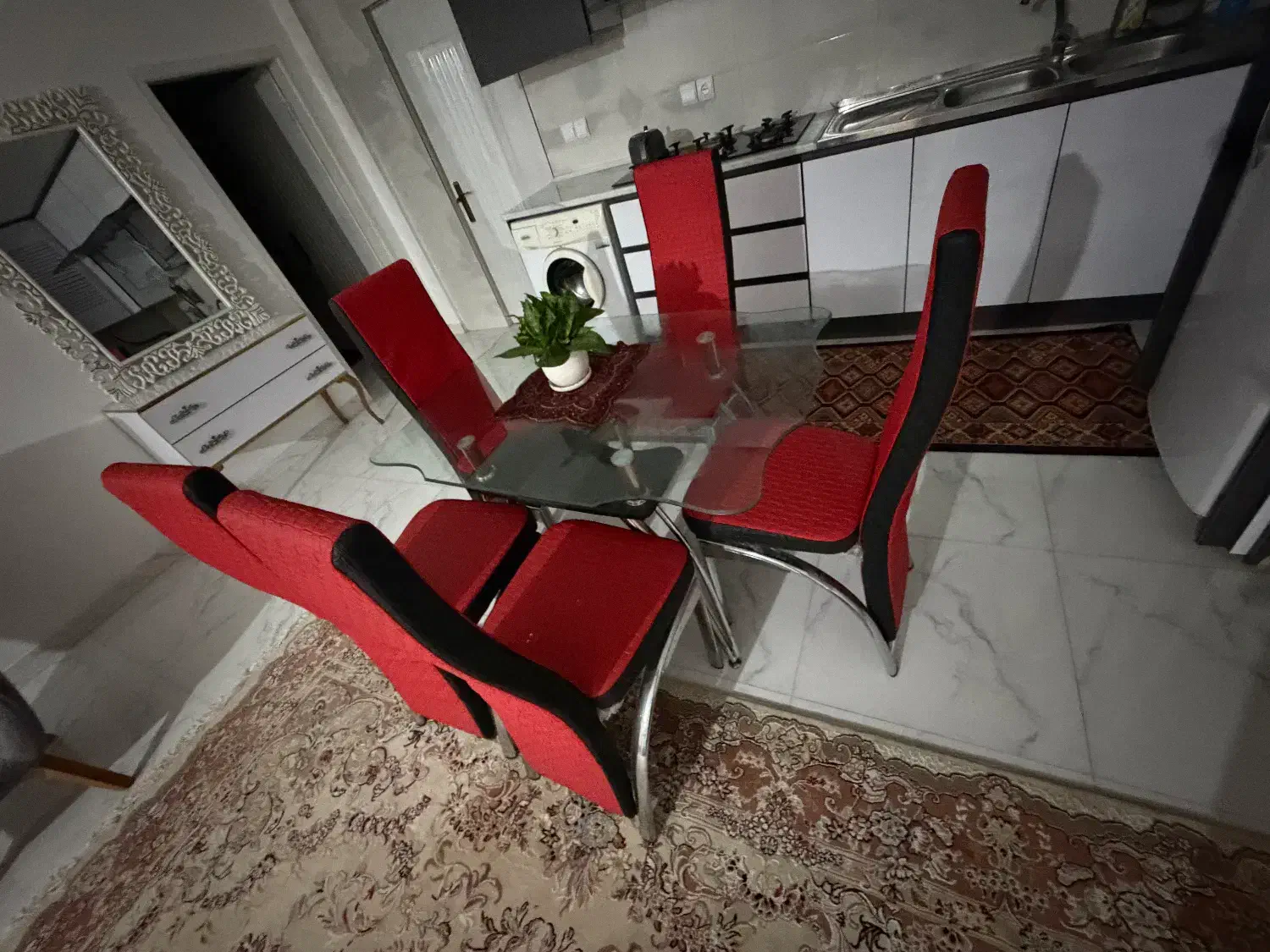 میز غذا خوری ۵ نفره|میز و صندلی غذاخوری|کیاشهر, |دیوار