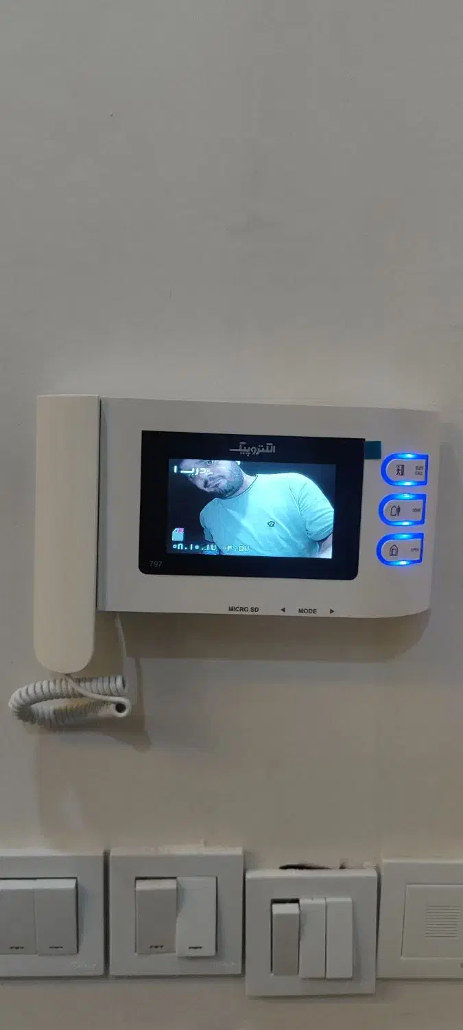 آیفون تصویری الکتروپیک مدل مگنتی ۸۹۶|صوتی و تصویری|ماهدشت, |دیوار