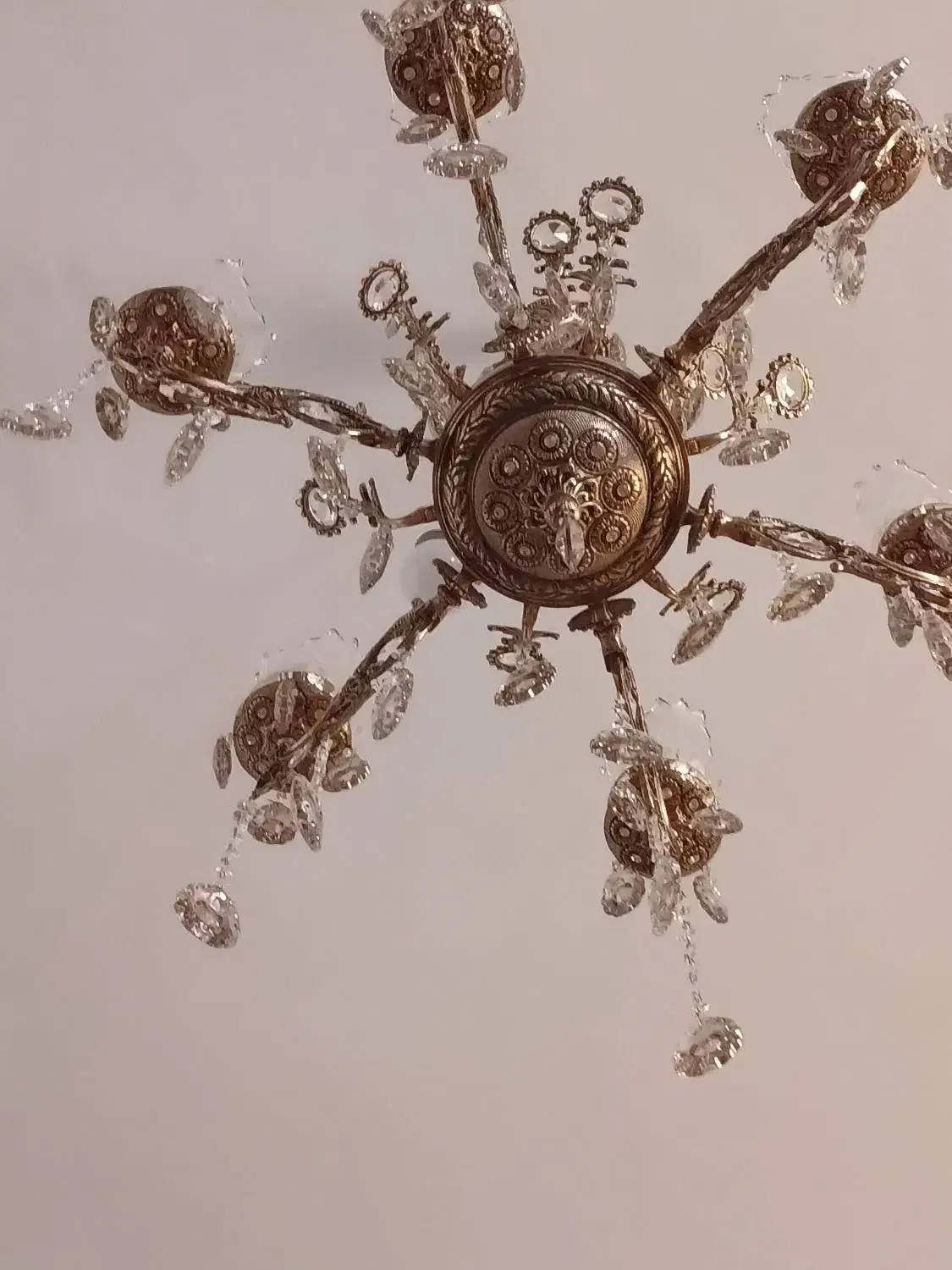 لوستر برنز|لوستر و چراغ آویز|اراک, |دیوار