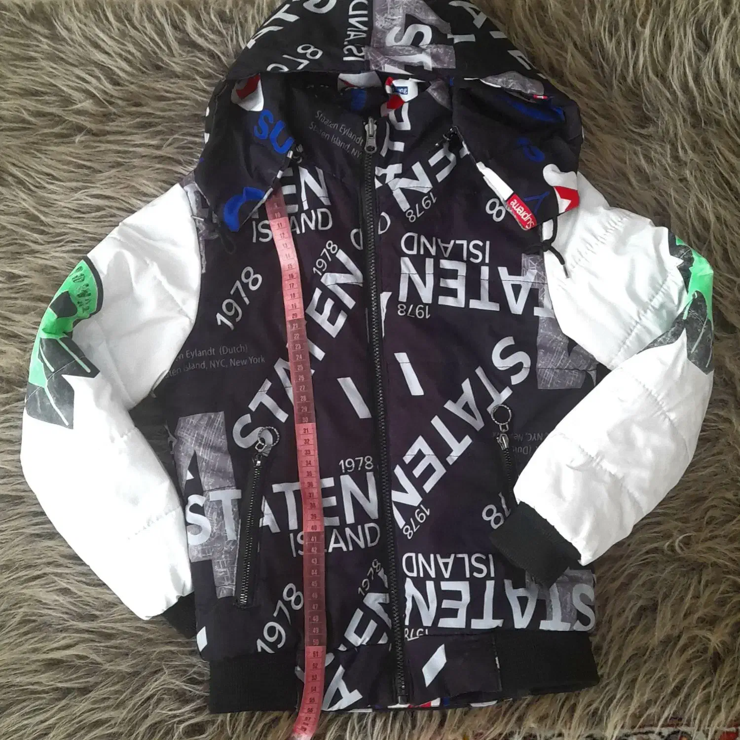 کاپشن دورویه پسرانه شیک کاملا گرم،بدون ایراد|کفش و لباس بچه|تبریز, |دیوار