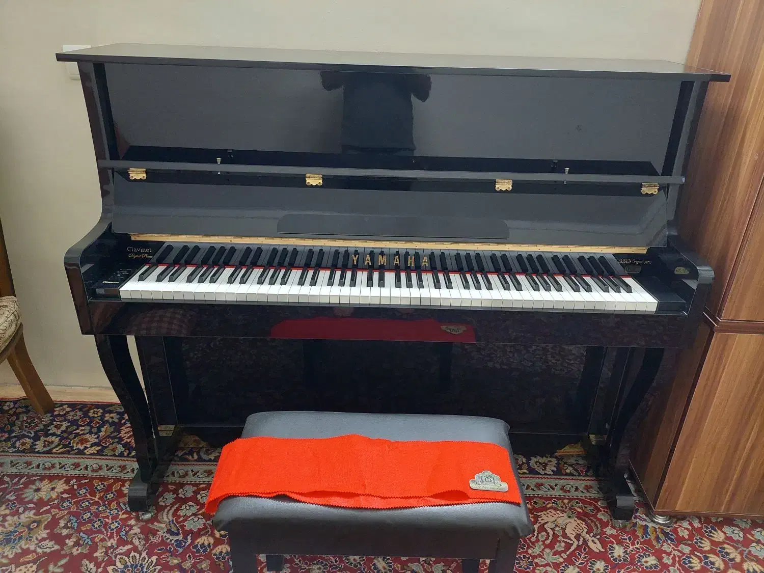 پیانو   یاماها   LP-39|پیانو، کیبورد، آکاردئون|بابل, |دیوار