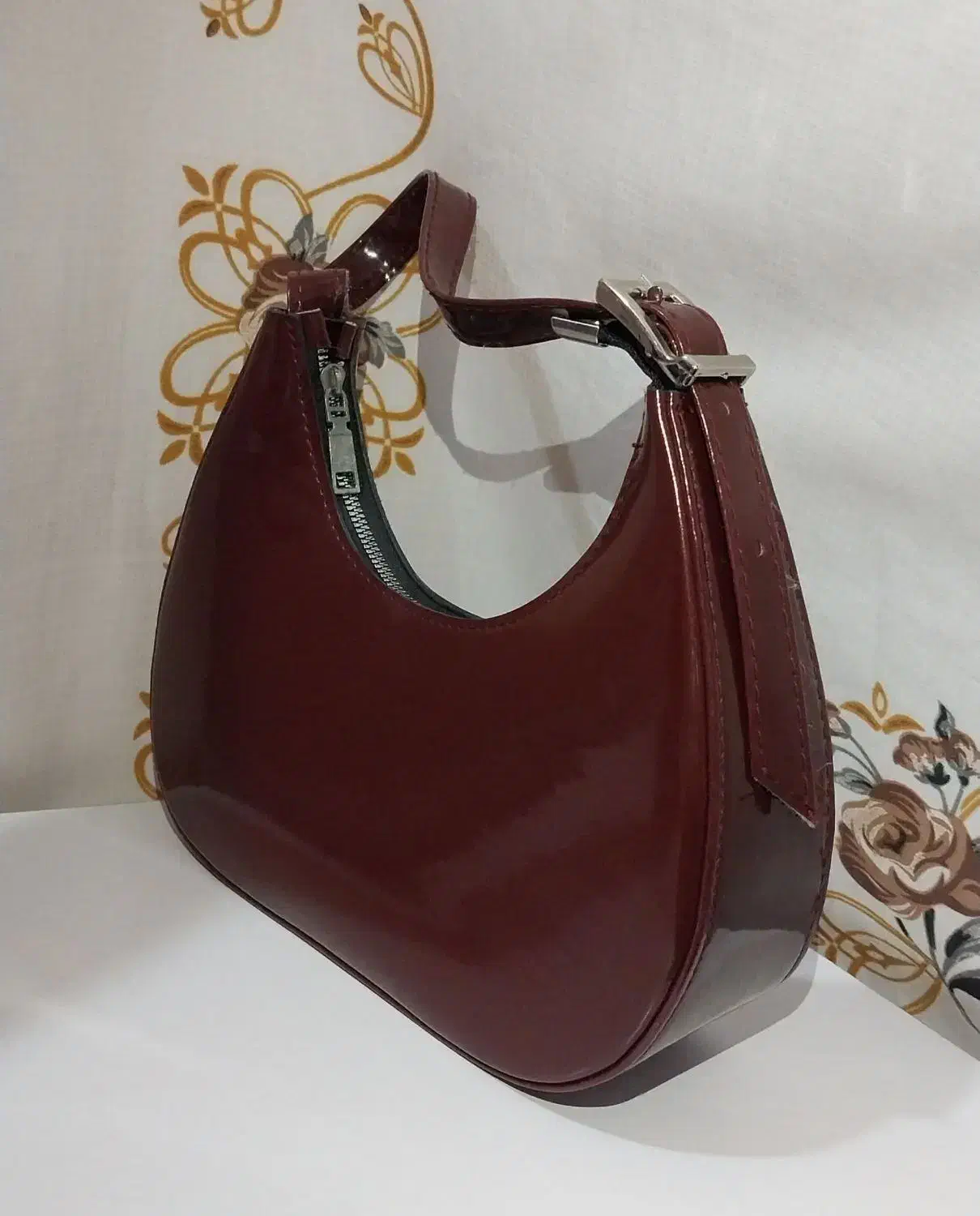 دو نمونه کیف رنگ چری و پوست ماری|کیف، کفش، کمربند|فسا, |دیوار