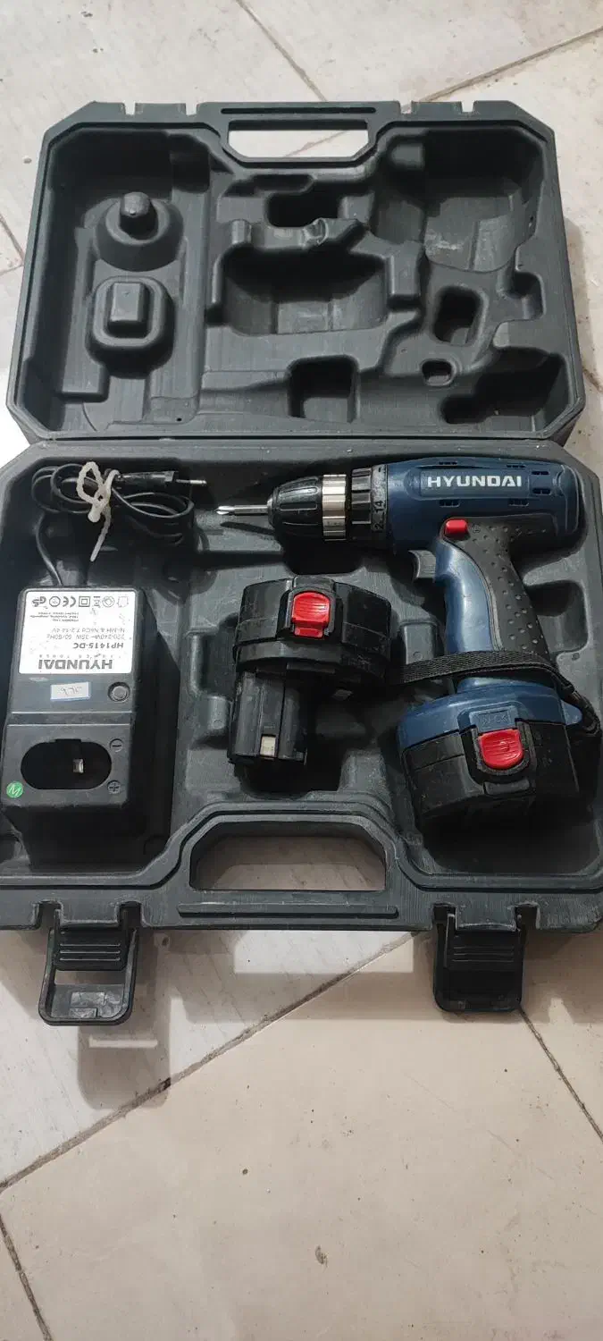 دریل دلر درل شارژی هیوندای اصل کره|ابزارآلات|تهران, حکیمیه|دیوار