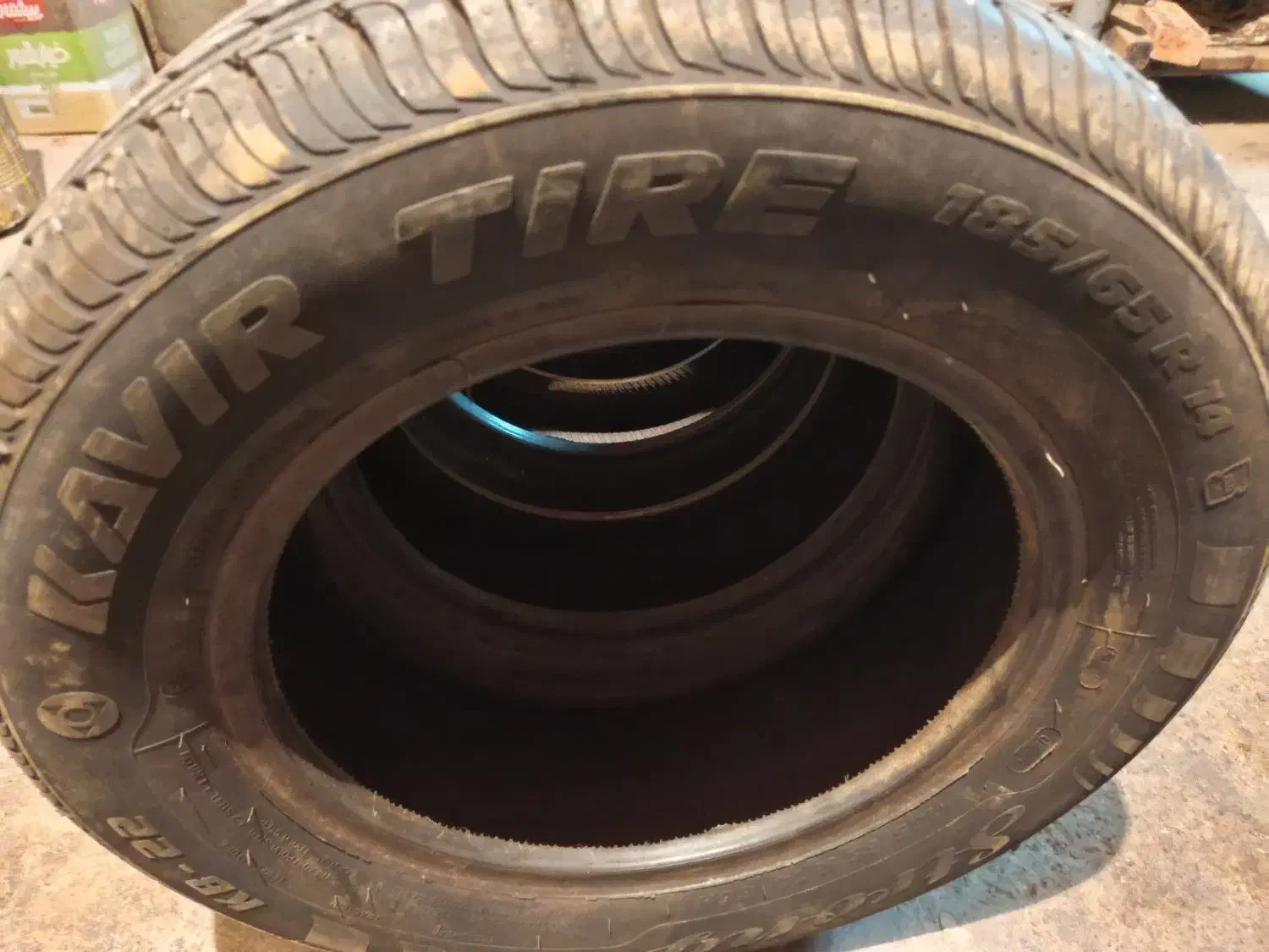 چهار حلقه لاستیک پژو|قطعات یدکی و لوازم جانبی|مسجد سلیمان, |دیوار