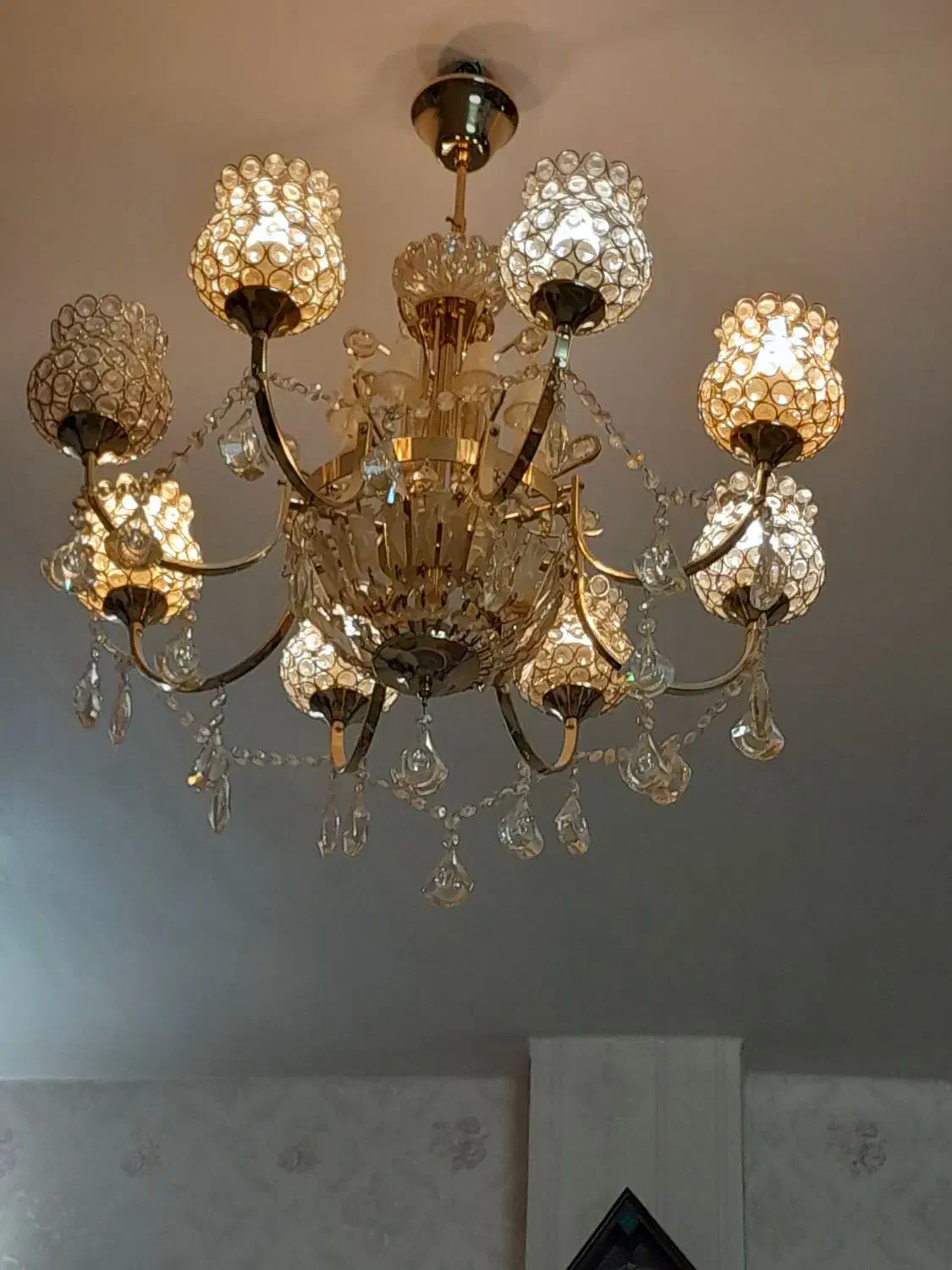 لوستر|لوستر و چراغ آویز|قم, پردیسان|دیوار