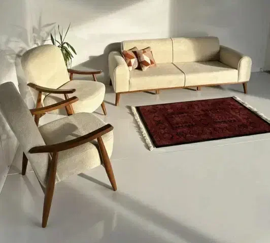 مبل دسته تک نفره چوب مینیمال|مبلمان خانگی و میز عسلی|تهران, شهید رجایی|دیوار