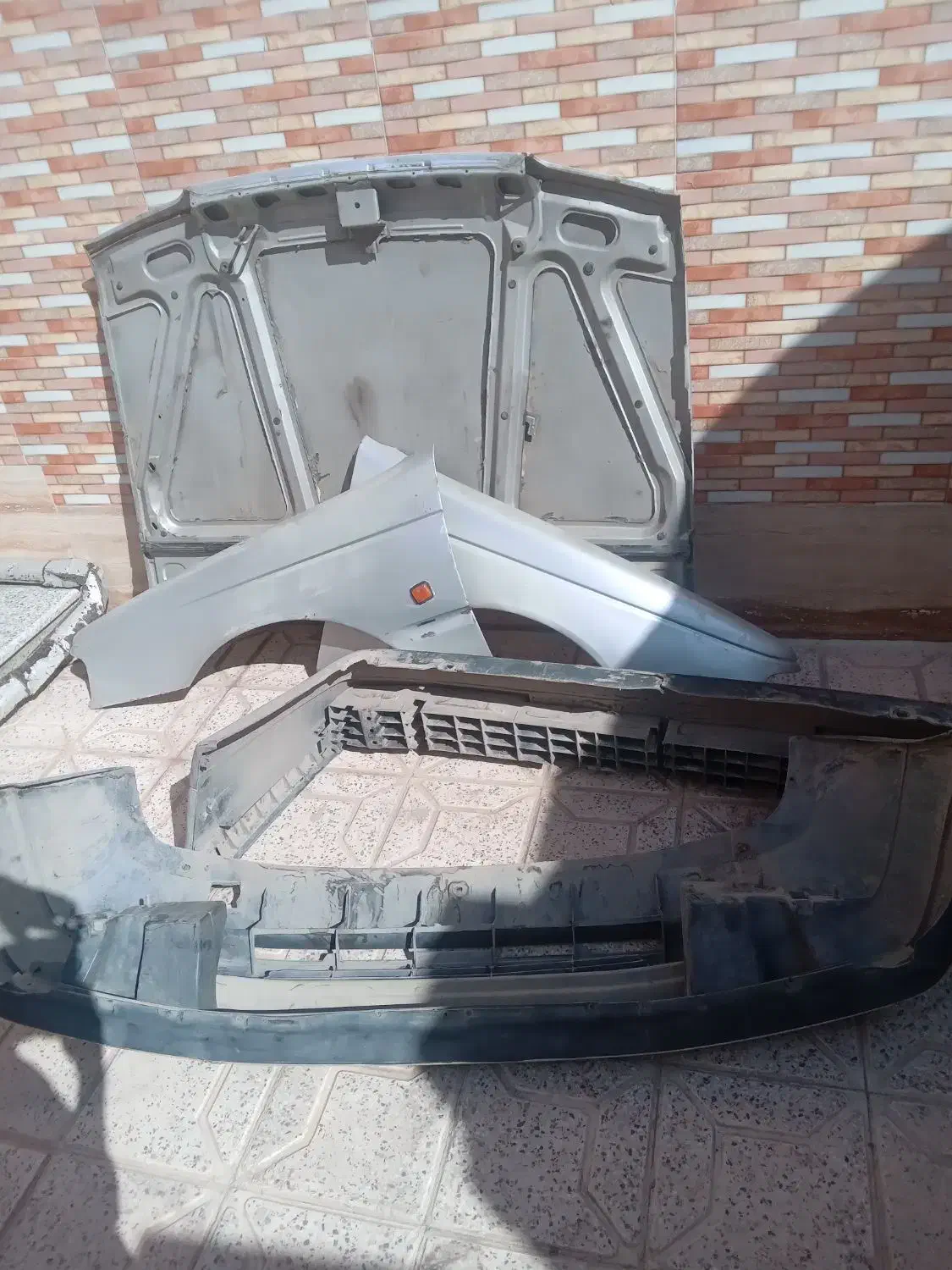 کاپوت وجفت گلگیر  پژو ۴۰۵|قطعات یدکی و لوازم جانبی|کرمان, |دیوار