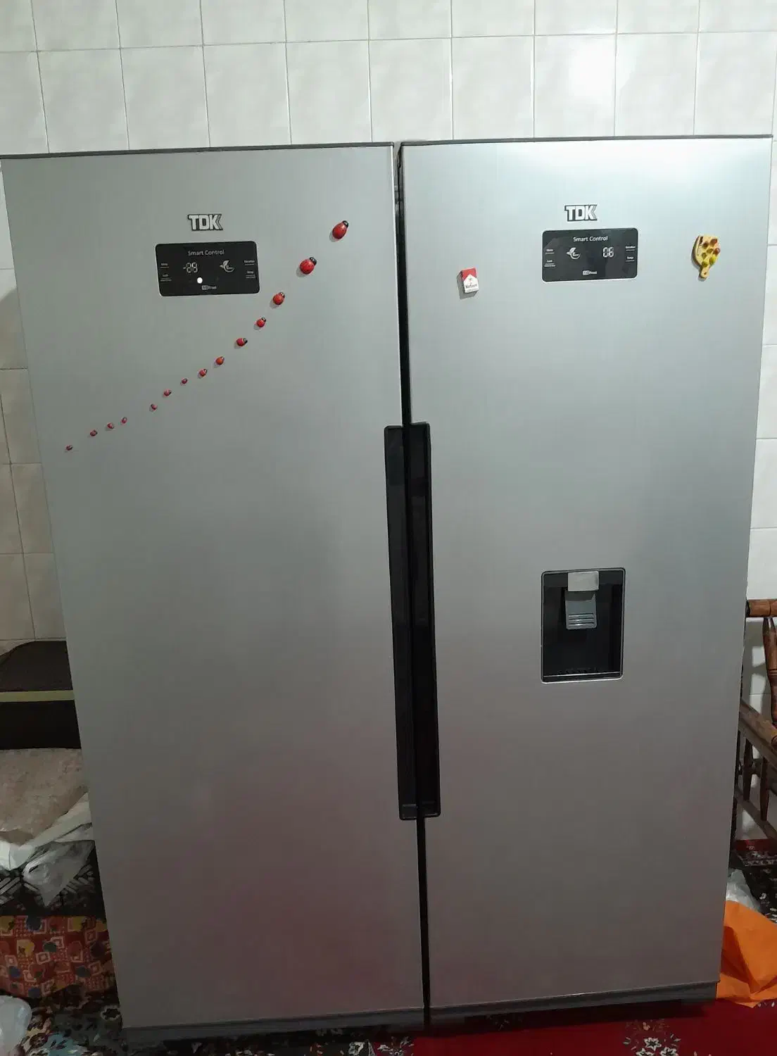 یخچال دوقلوTDKبدون برفک|یخچال و فریزر|کاشان, شریعتی|دیوار