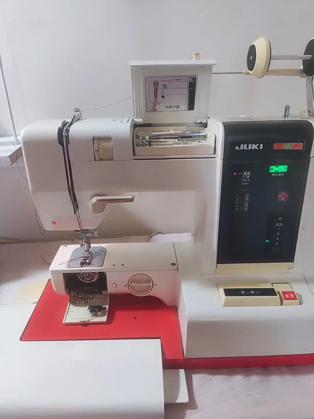 چرخ خیاطی JUKI 510|چرخ خیاطی و ریسندگی|کرج, عظیمیه|دیوار