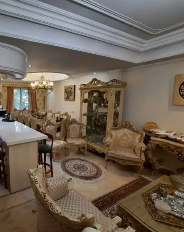 مبلمان استیل چوب گردو کار دست ست کامل|مبلمان خانگی و میز عسلی|تهران, پاسداران|دیوار