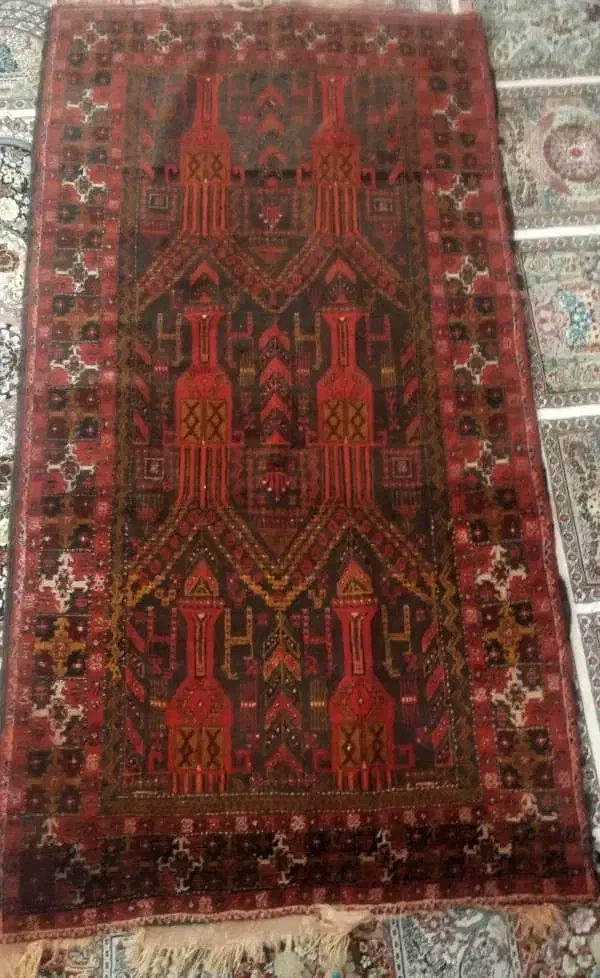 گلیم فرش قدیمی نفیس|گلیم، جاجیم، گبه|شیراز, کیان آباد|دیوار