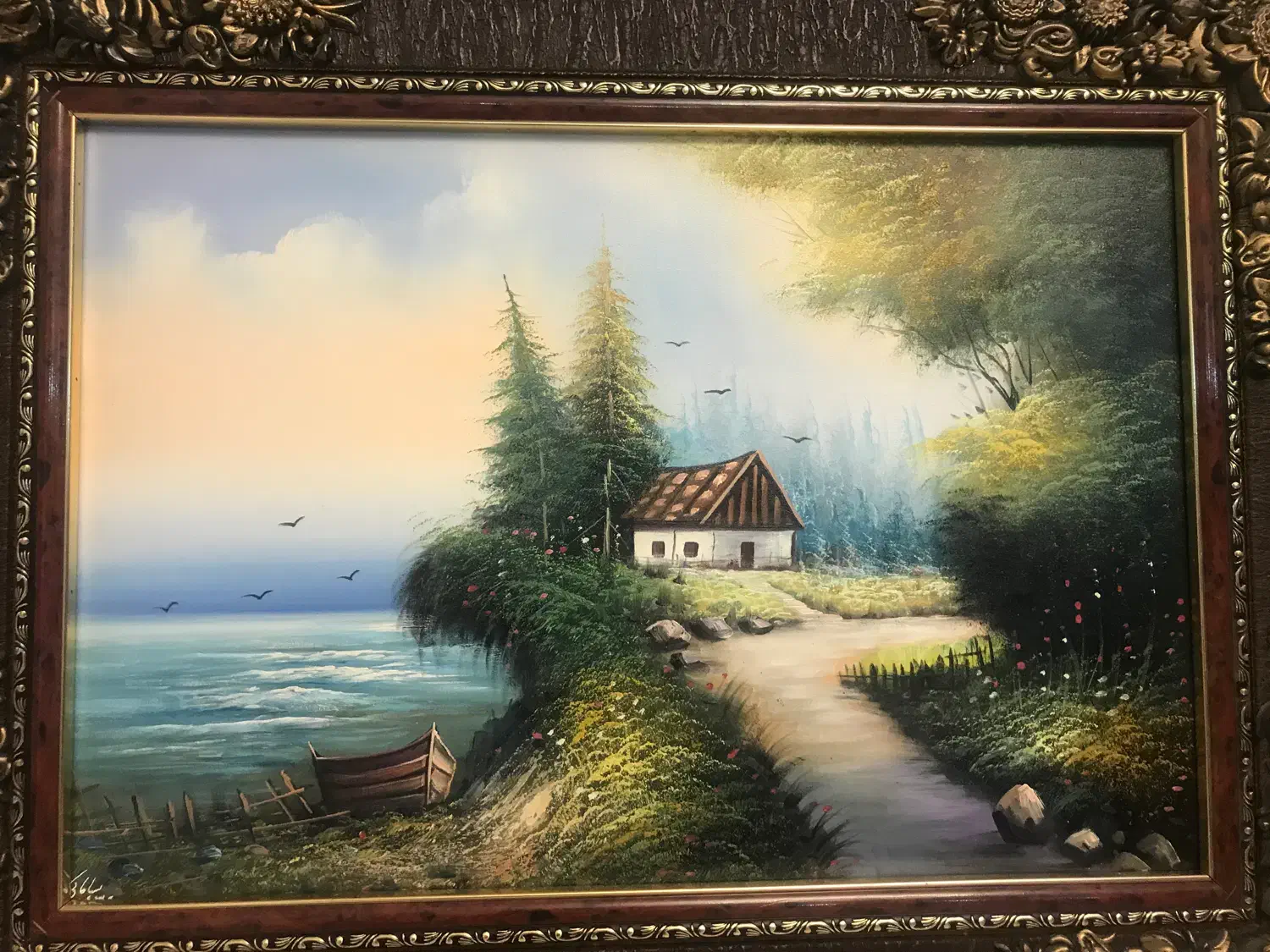 تابلو نقاشی|تابلو، نقاشی، عکس|تهران, آبشار تهران (دریاچه)|دیوار