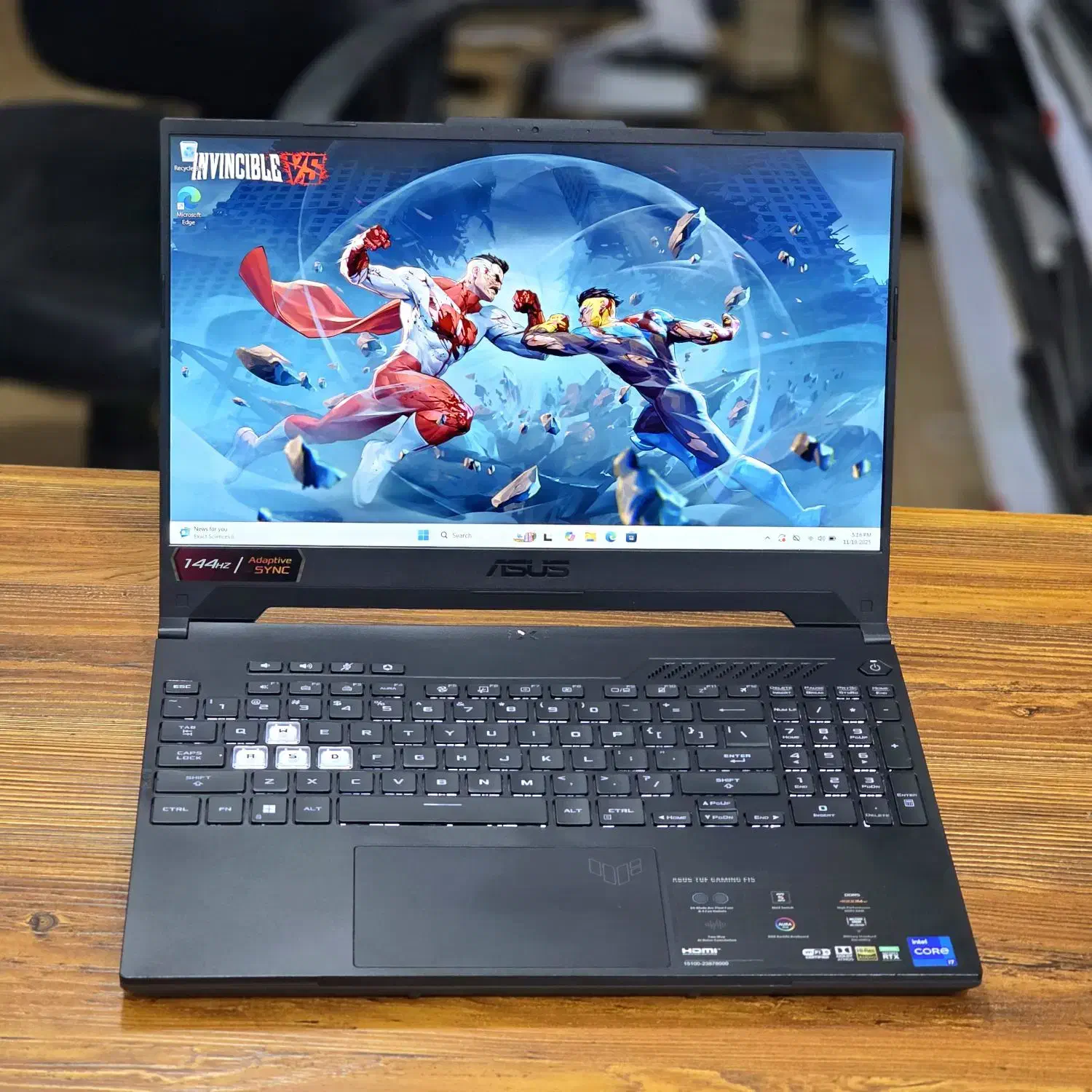 لپتاپ ایسوس ASUS TUF FX507ZE گرافیکRTX3050Ti|رایانه همراه|شیراز, ملاصدرا|دیوار