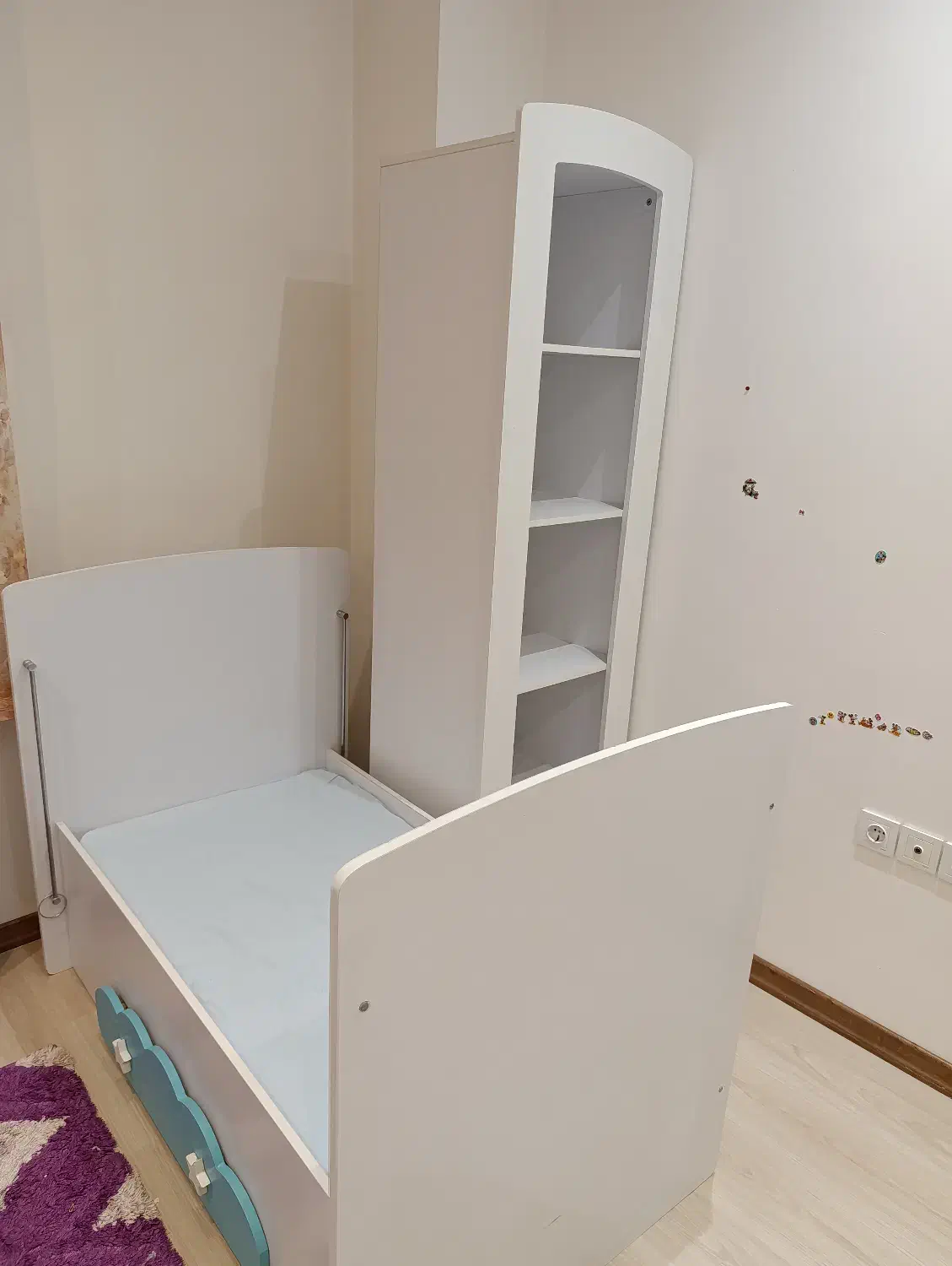 سرویس خواب کودک|تخت و سرویس خواب|سمنان, |دیوار