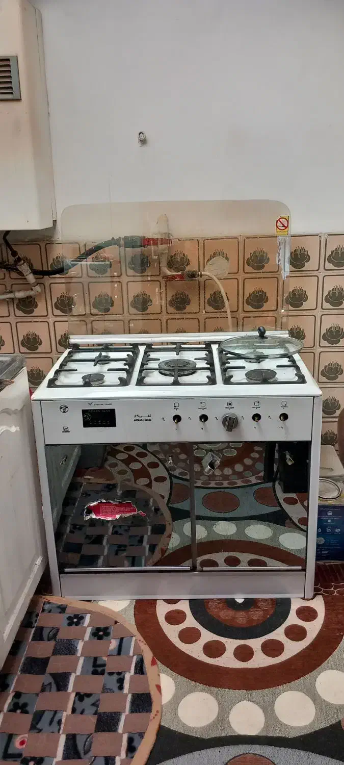 اجاق گاز طرح فر رویه چدن|اجاق گاز و لوازم برقی پخت‌وپز|مراغه, |دیوار