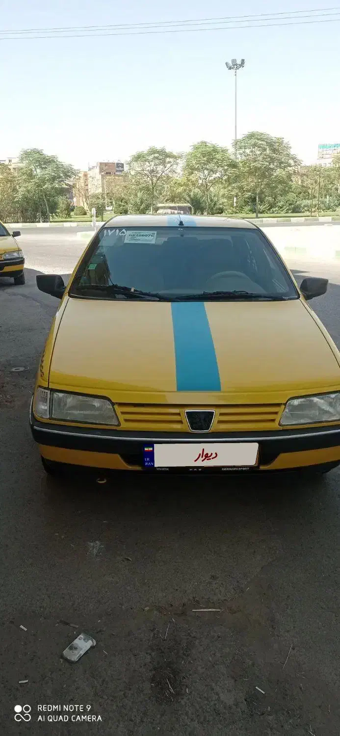 تاکسی پژو 405 مدل 95 نقدواقساط بلند مدت|خودرو سواری و وانت|کاشان, شهرک امیرالمومنین|دیوار
