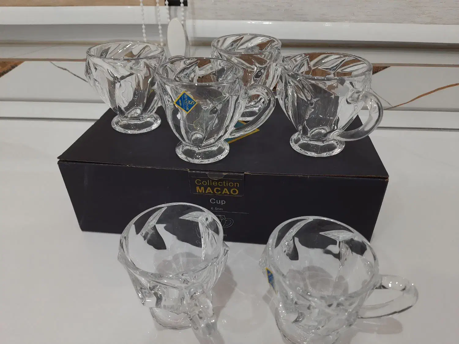 سه دست استکان سناتور|ظروف سرو و پذیرایی|ری, اقدسیه|دیوار