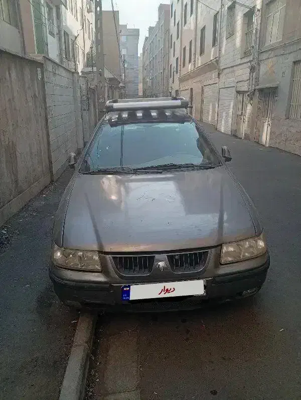 سمند مدل 82 خاکستری|خودرو سواری و وانت|تهران, شهرک فردوس (حسینی)|دیوار