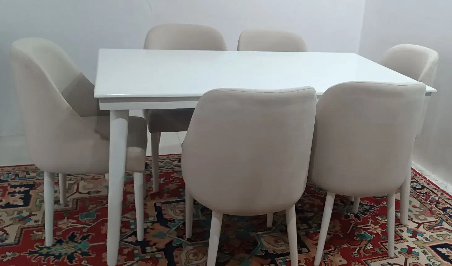 میز ناهار خوری  6 نفره  نو|میز و صندلی غذاخوری|اهواز, زیتون کارگری|دیوار