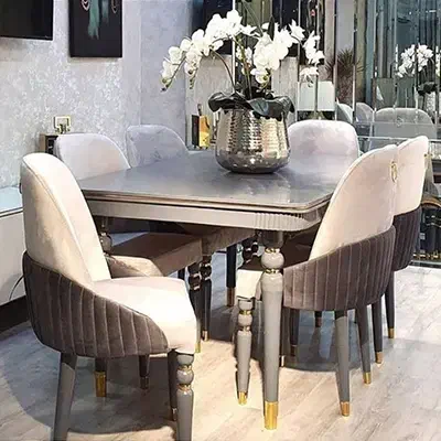 میز نهار خوری شش نفره|میز و صندلی غذاخوری|اردستان, |دیوار