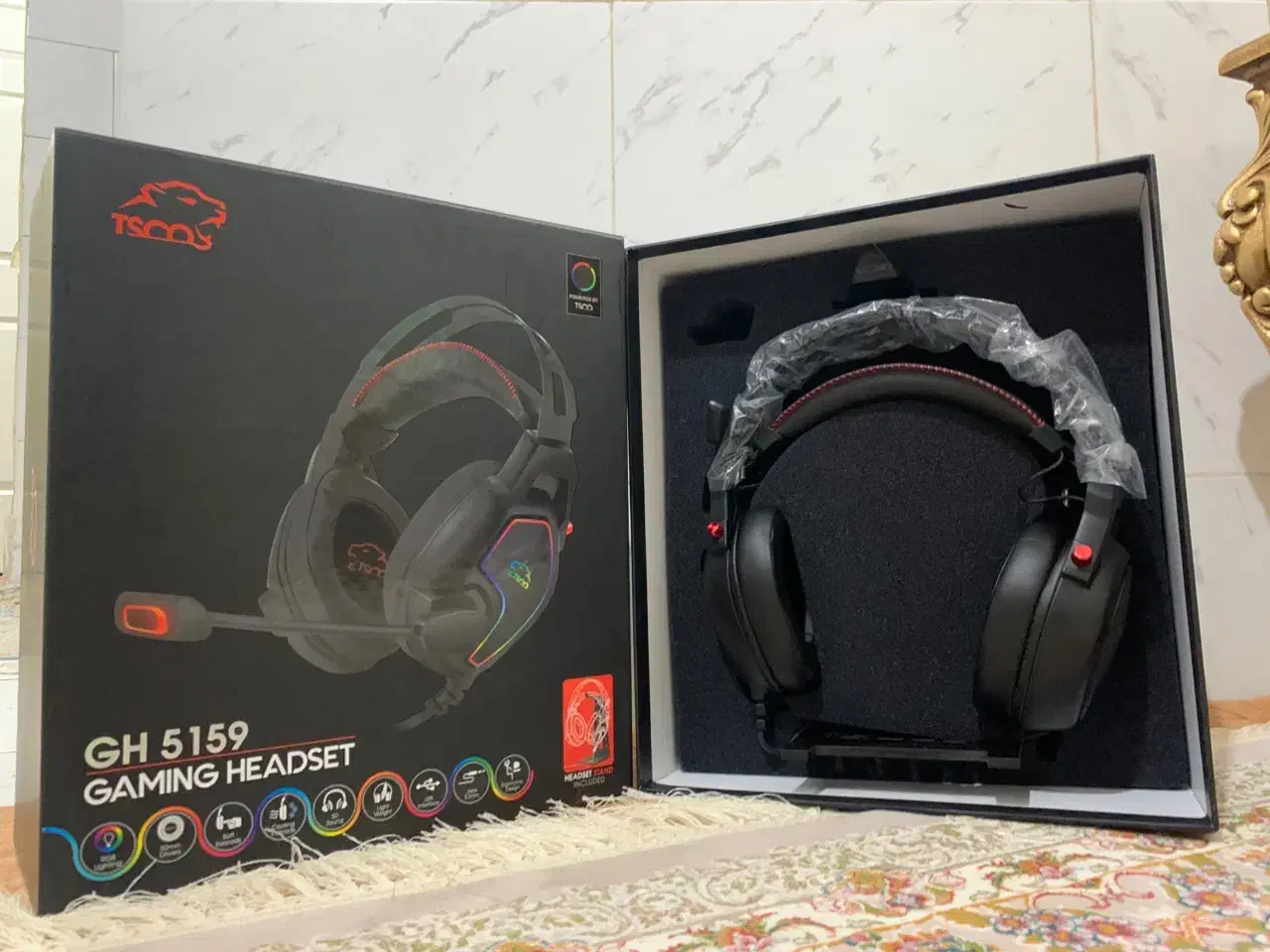 هدفون گیمینگ تسکو ماوس کیبورد گیمینگ|قطعات و لوازم جانبی رایانه|خوی, |دیوار