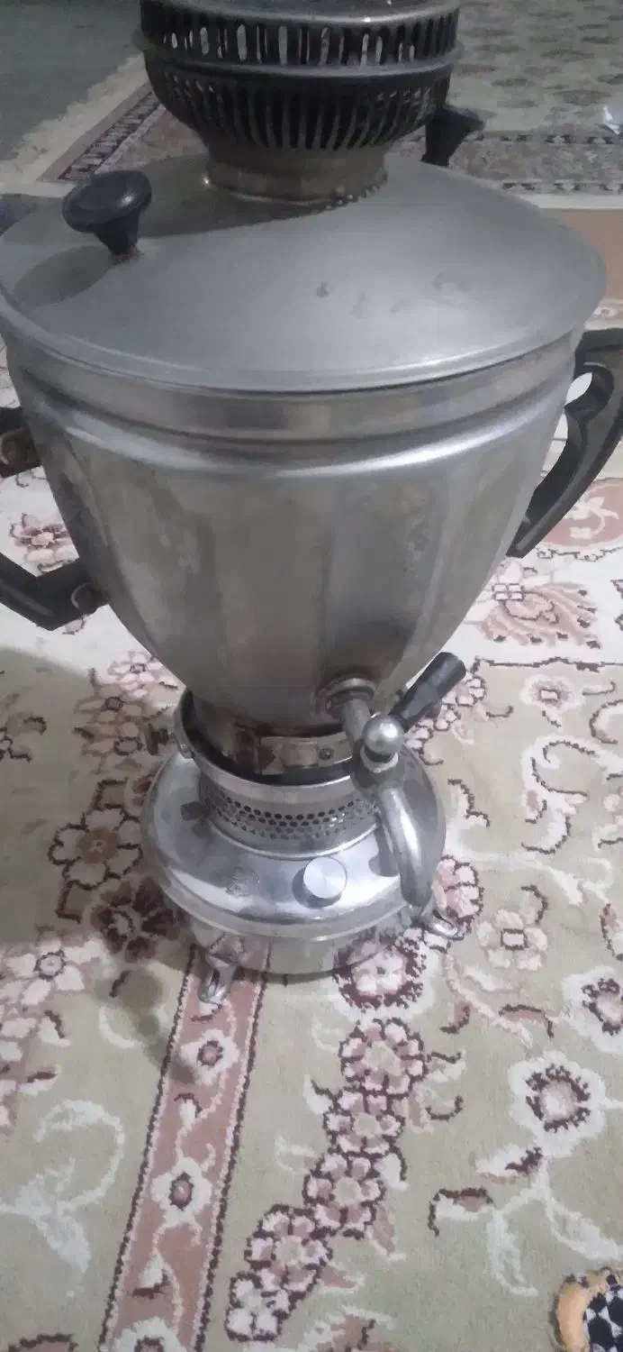 سماور قدیمی نفتی|سماور، چای‌ساز، قهوه‌ساز|قوچان, |دیوار