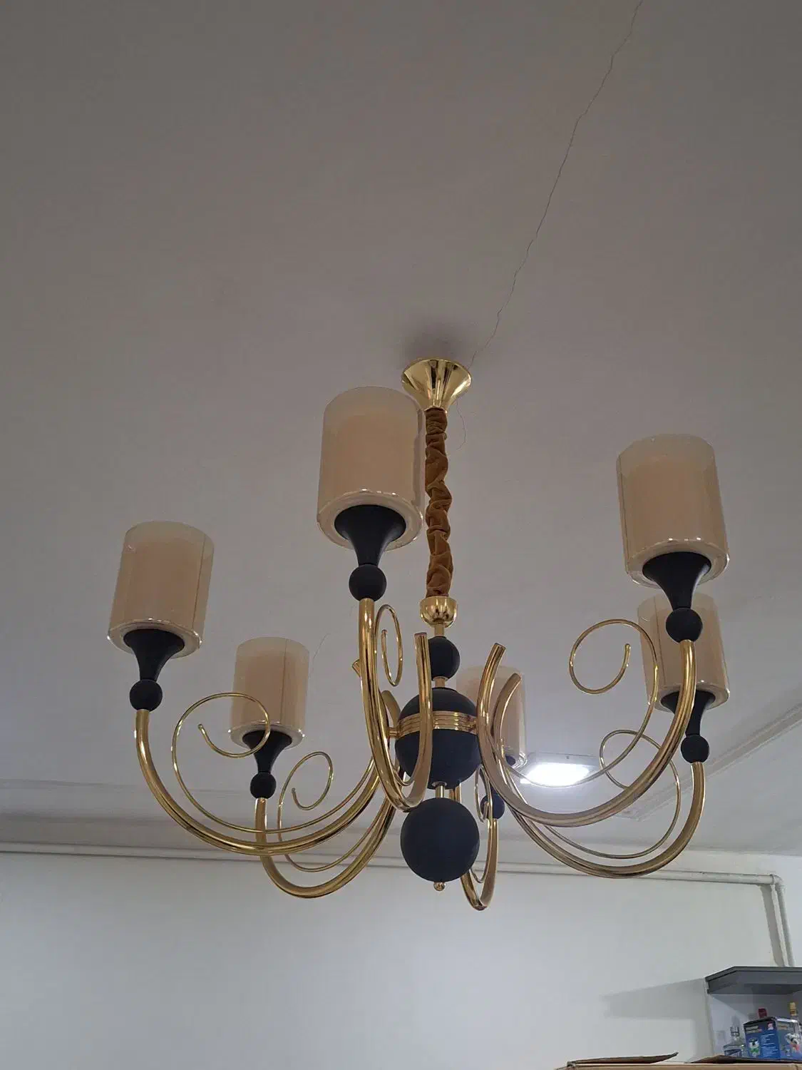 لوستر|لوستر و چراغ آویز|اهواز, معین زاده|دیوار