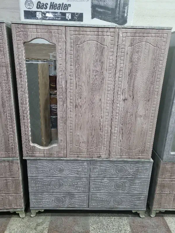 کمد 2تکه MDF شیش کشو|جاکفشی، کمد، دراور|سیرجان, |دیوار