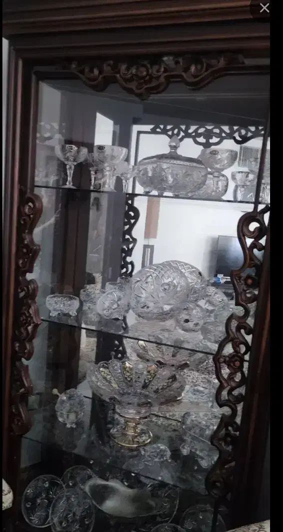 ویترین چوب گردو|بوفه، ویترین، کنسول|قم, پردیسان|دیوار