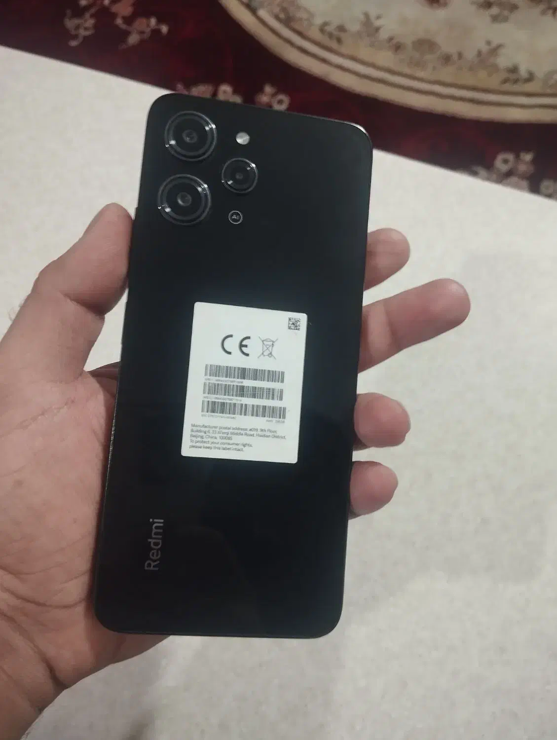 گوشی ردمی ۱۲ طرح ایفون ۲۵۶ رام ۸ با گارانتی|موبایل|سبزوار, پاسداران|دیوار