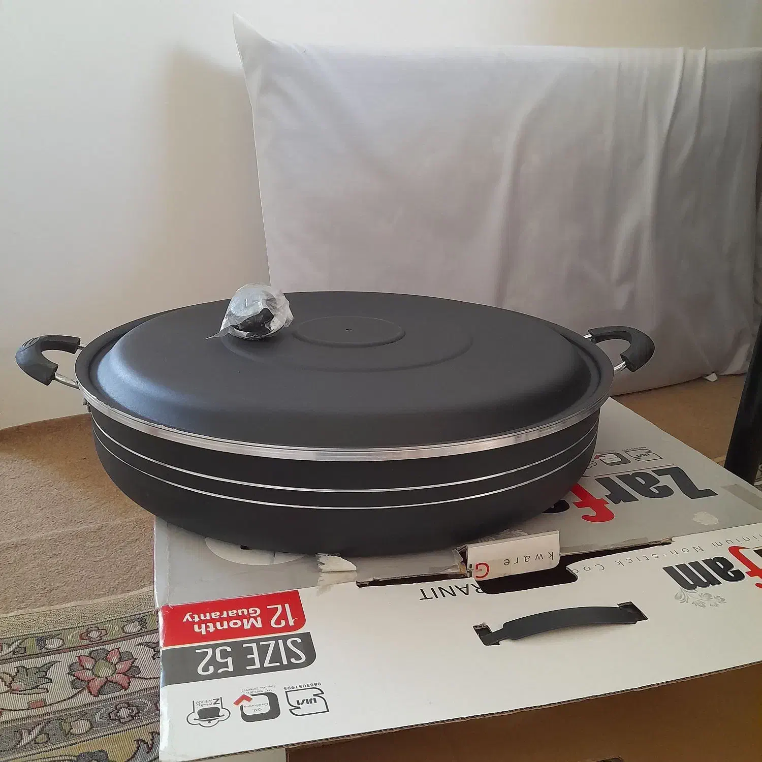 ماهیتابه زرفام .سایز ۵۲ نو|ظروف پخت‌وپز|کرمانشاه, |دیوار