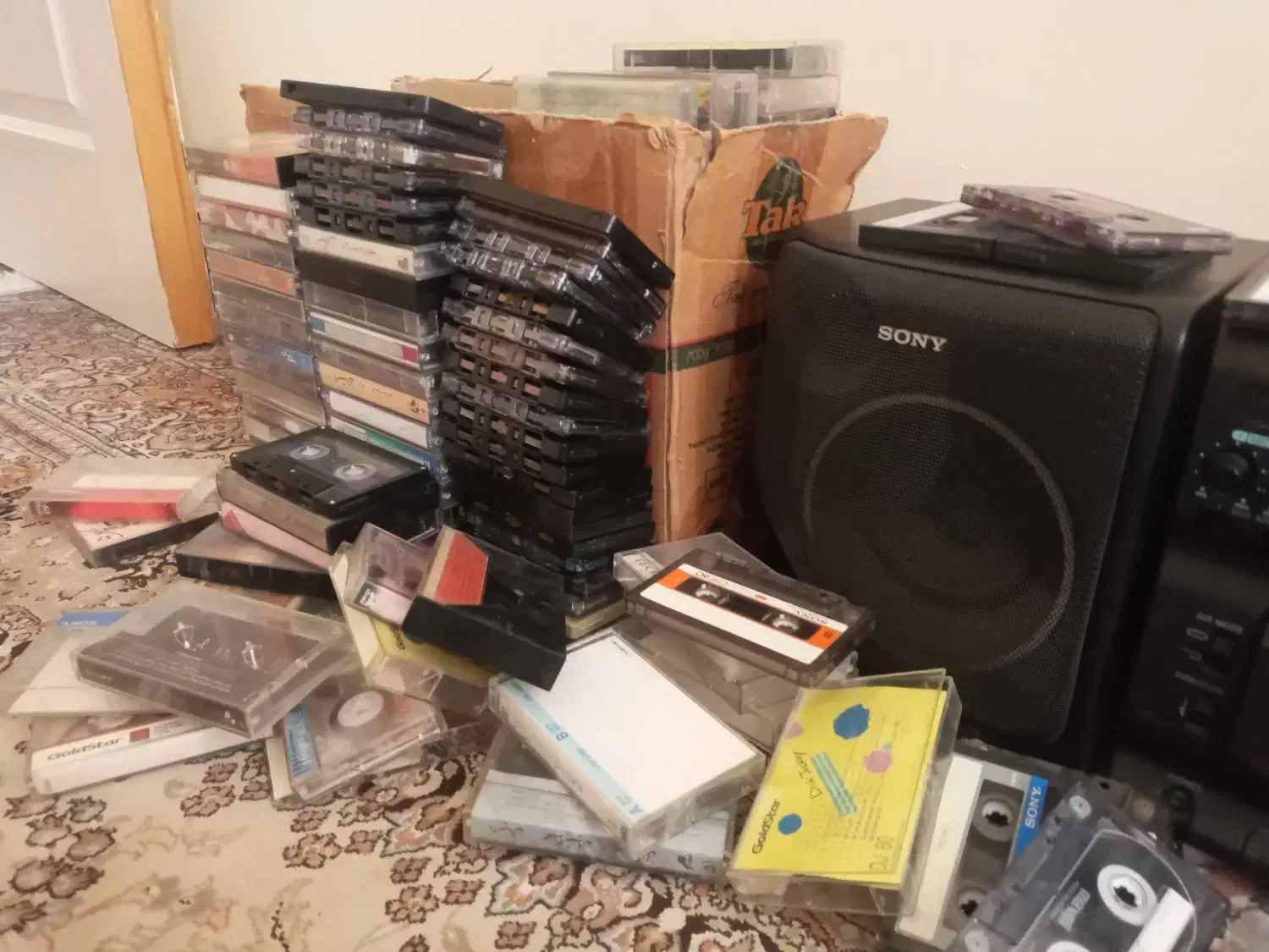 رادیو ضبط همراه با نوار کاست|سیستم صوتی خانگی|کرمانشاه, |دیوار