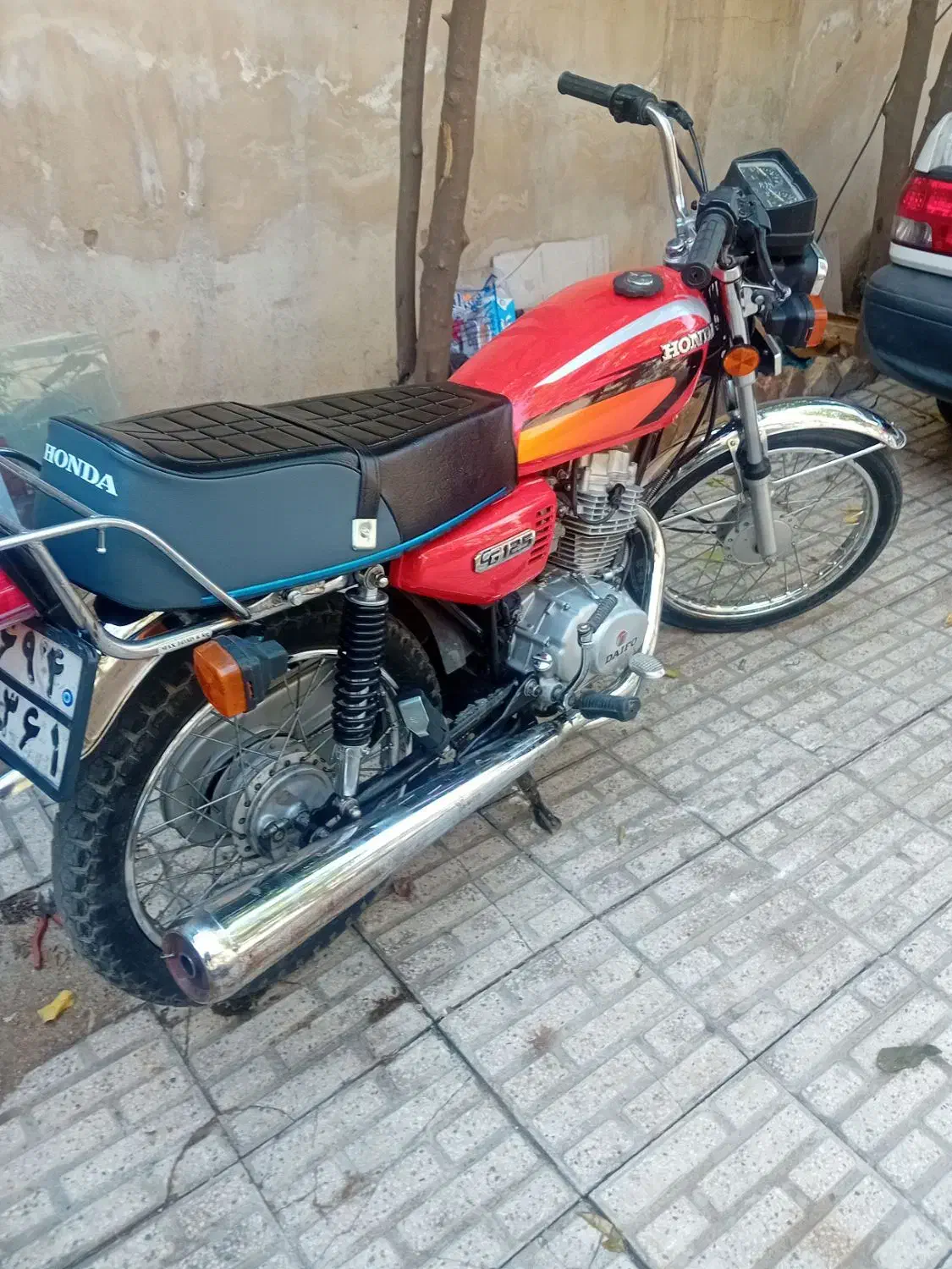 دینو CG 125 مدل 92 قرمز|موتورسیکلت|شیراز, کوشک میدان|دیوار