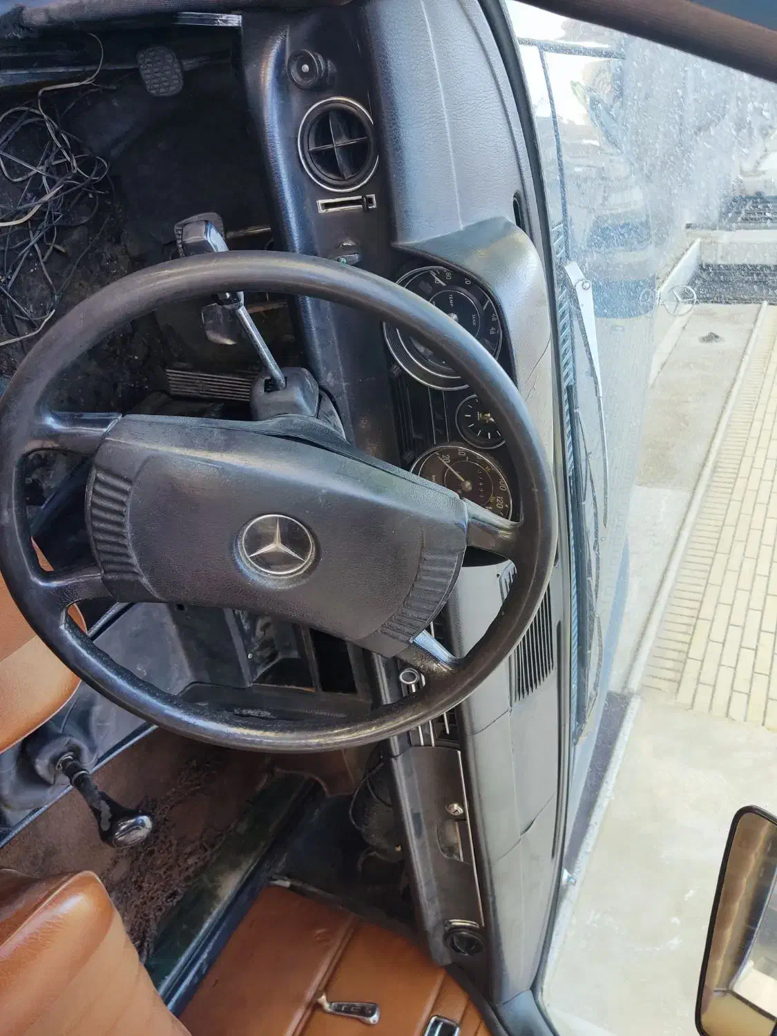 بنز کلکسیونی رنگ آبی دیپلمات|خودرو کلاسیک|شیراز, اصلاح‌نژاد|دیوار