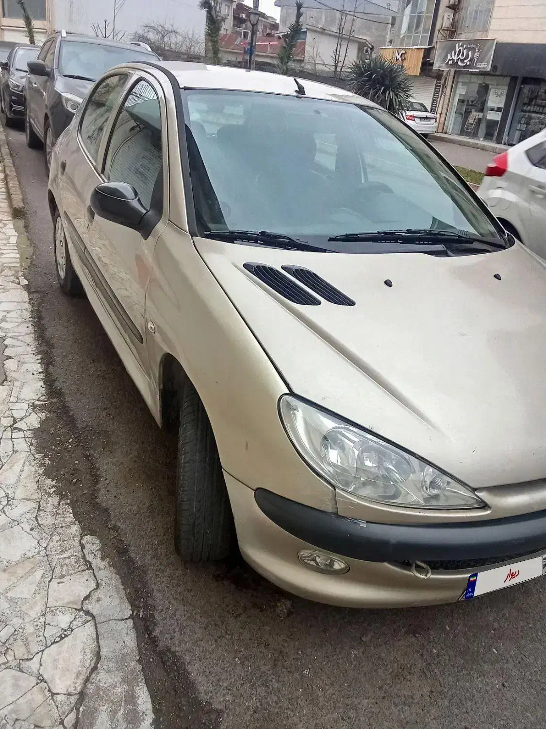 206مدل 13820رنگ بژ|خودرو سواری و وانت|رشت, بلوار گیلان|دیوار