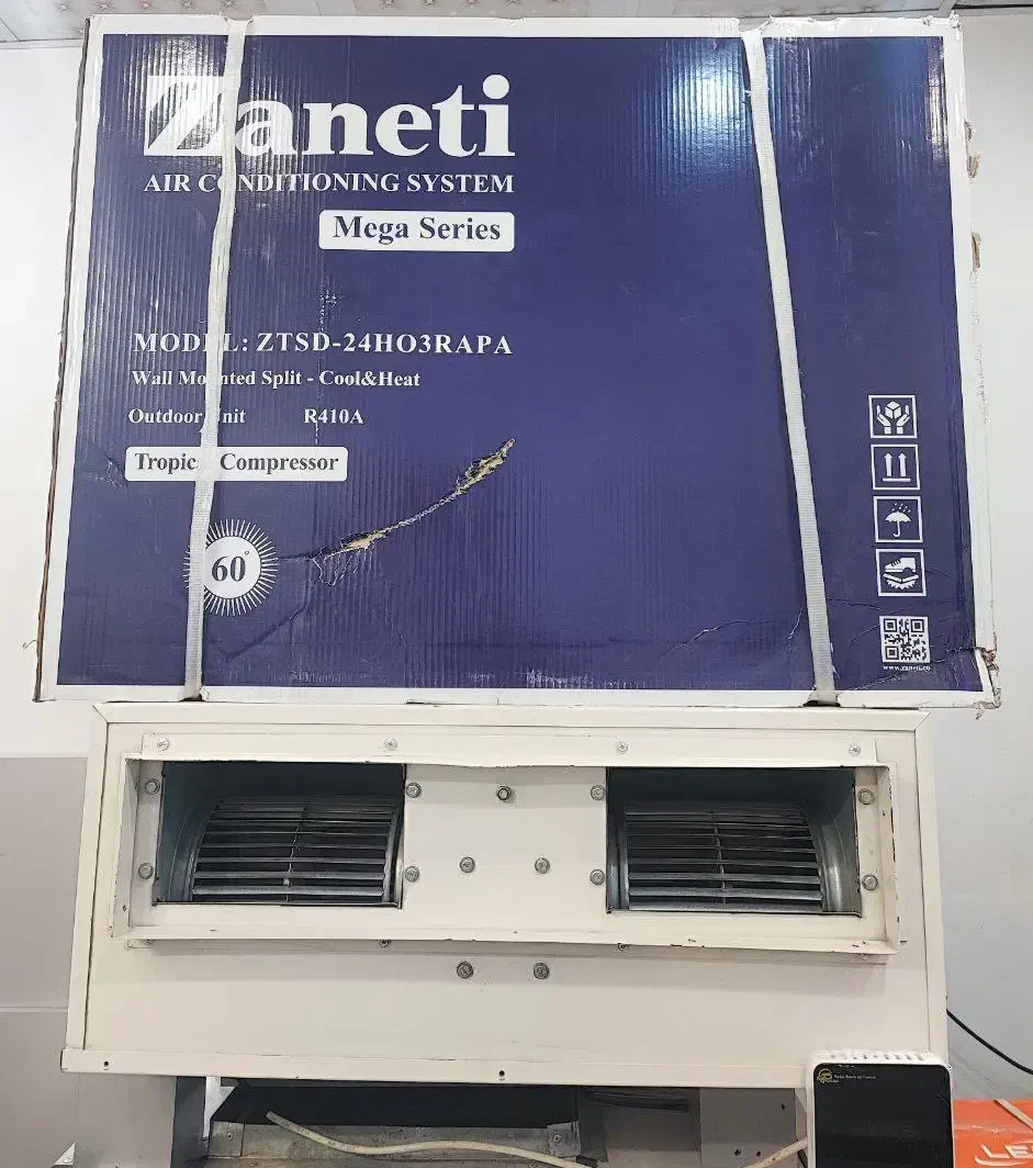 داکت اسپلیت زانتی اقتصادی|کولر گازی و فن‌کوئل|مشهد, آبکوه|دیوار