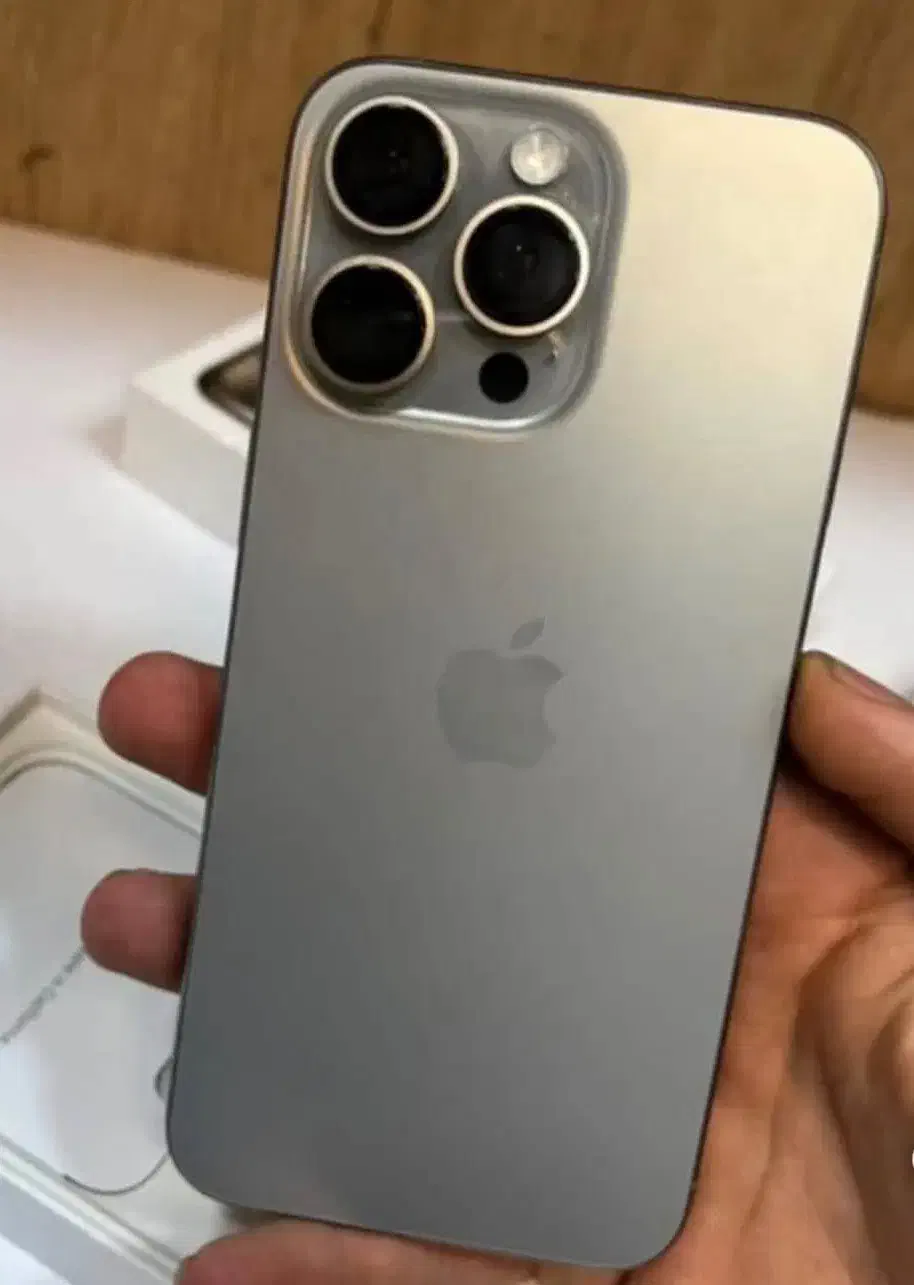 ایفون۱۵پرومکس نچرال|موبایل|خرم‌آباد, |دیوار