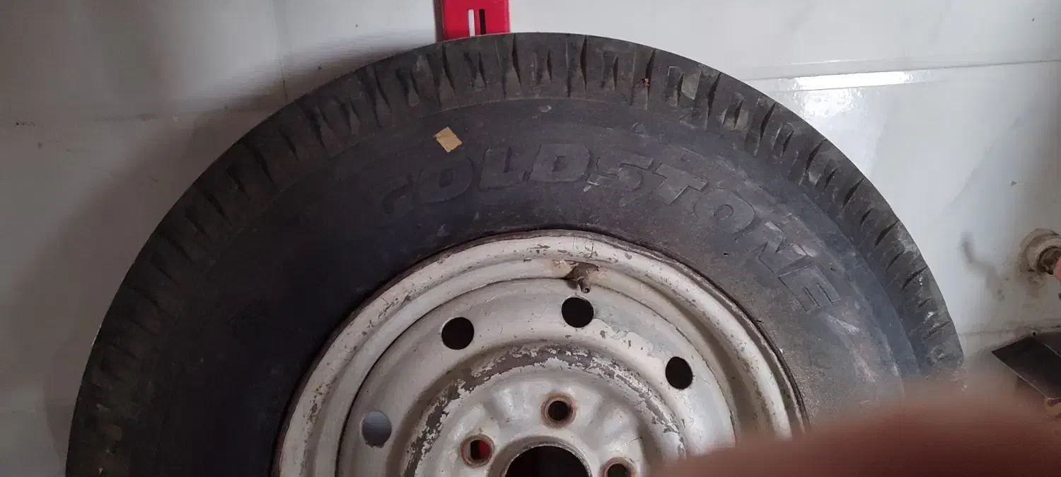 لاستیک.مزدا و تویوتا. با دو عدد تویوپ .زیر صفری|قطعات یدکی و لوازم جانبی|بیرجند, |دیوار