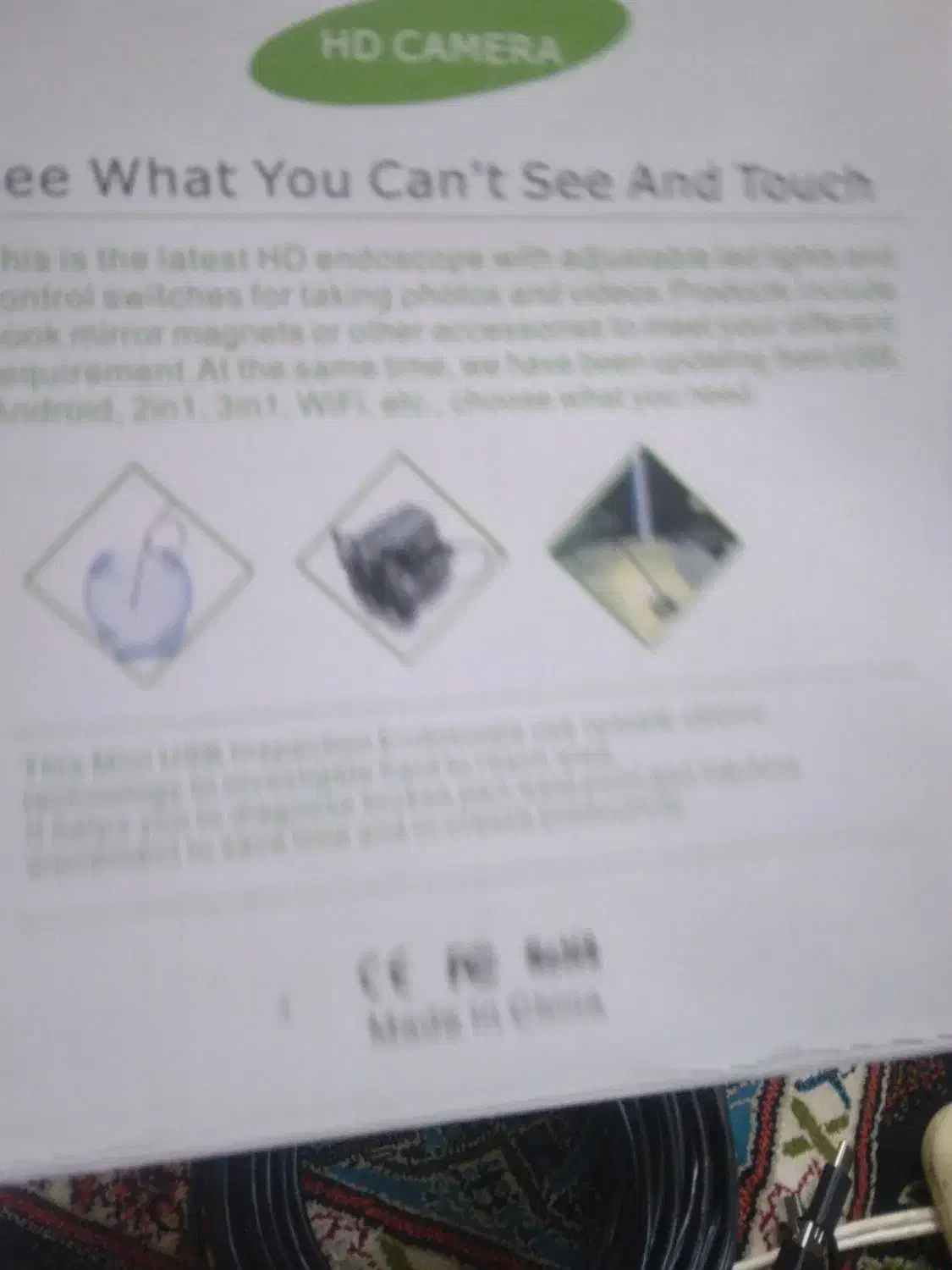 دوربین اندسکوپی|دوربین مداربسته|ورامین, ورامین|دیوار