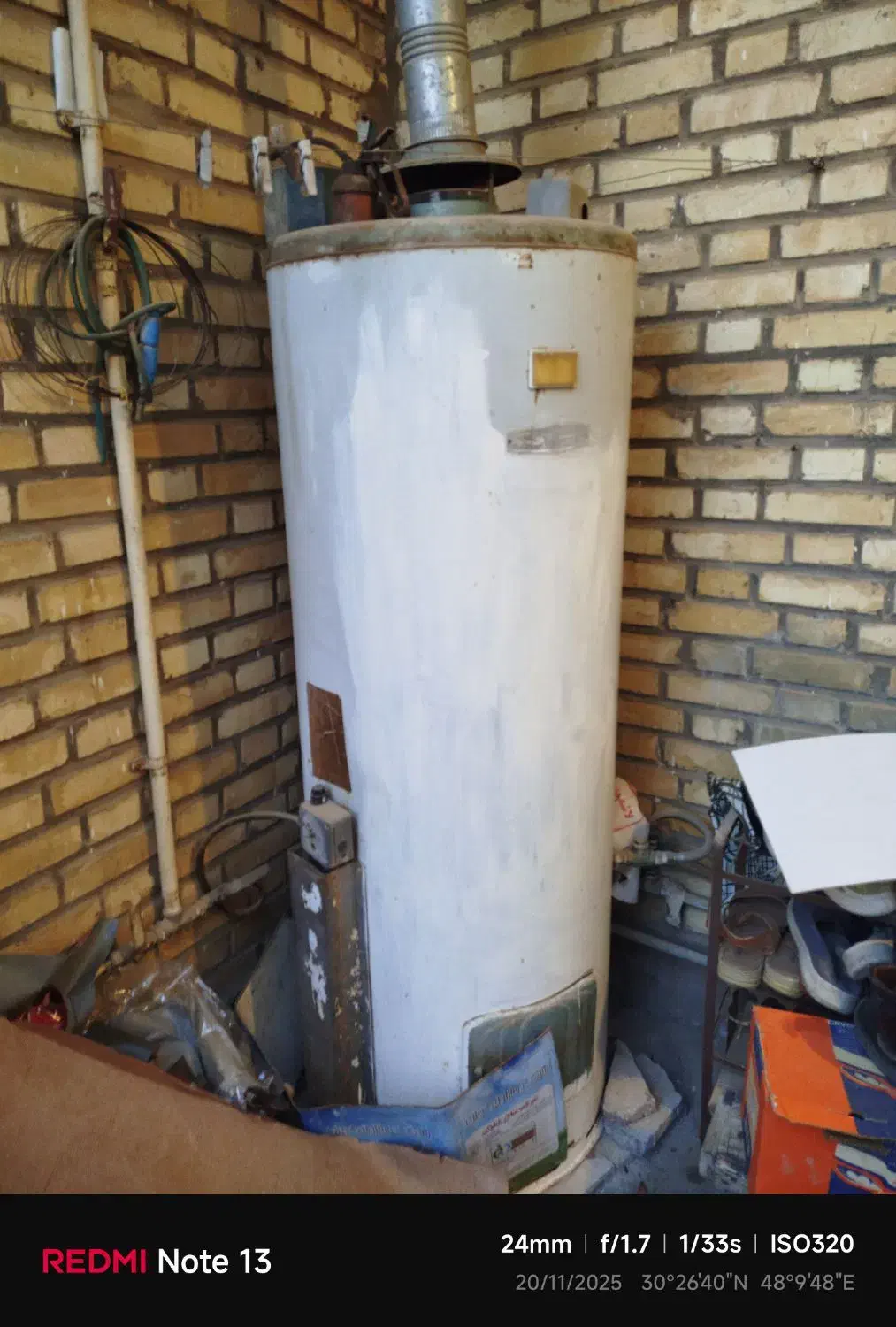 آبگرمکن گازی ایستاده بزرگ|آبگرمکن، پکیج، شوفاژ|خرمشهر, |دیوار