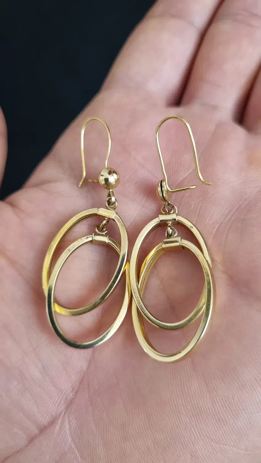 گوشواره طلا ۱۵۰ هزار تومان بالای تابلو|جواهرات|تهران, مختاری|دیوار