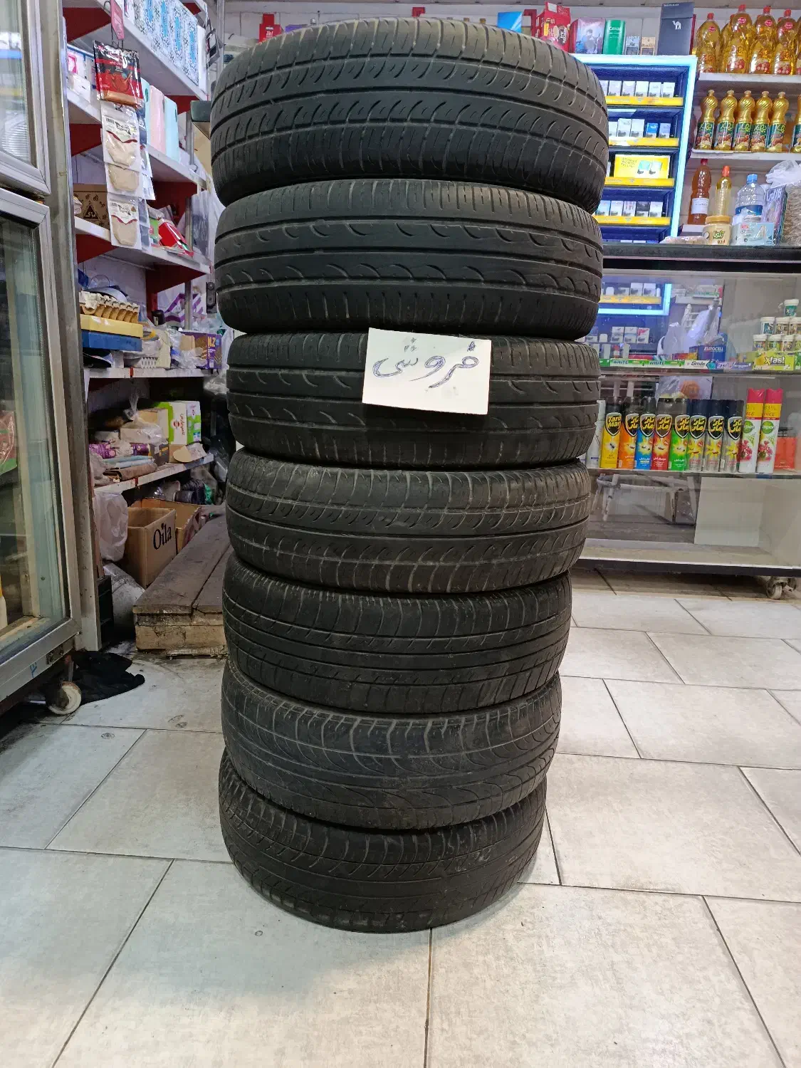 لاستیک پراید در حد ۵۰٪|قطعات یدکی و لوازم جانبی|رشت, خبرنگار|دیوار