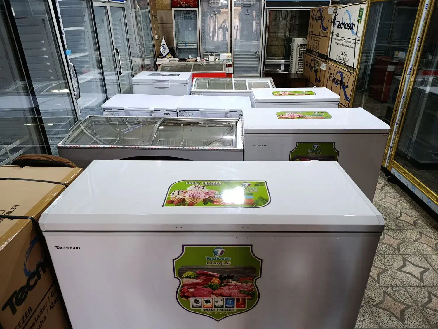 فریزر صندوقی مدل تکنوسان|یخچال و فریزر|کوهدشت, |دیوار