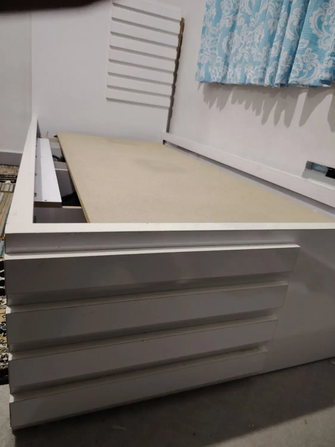 تخت یک نفره کشو دار|تخت و سرویس خواب|اندیمشک, |دیوار